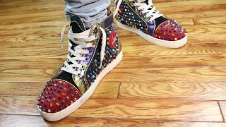 Christian Louboutin Louis Spikes No Limit Sneaker Review + On Foot look