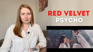 Психолог слушает Red Velvet в первый раз. Реакция на 'Psycho' MV