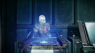 Destiny 2:Season of the Wish: Talk to Petra at the Holoprojector (Week 2)