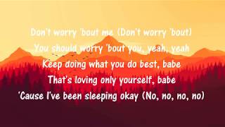 Zara Larsson - Don't Worry Bout Me (Lyrics)