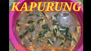 Resep  kapurung pake mangga muda