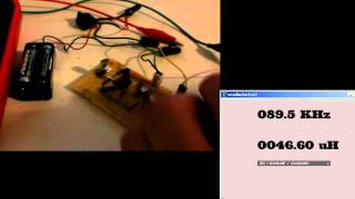 Measuring Inductors with a Colpitts Osc & Freq Counter