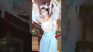 💃9🩷Beautiful dancer girl with funny jokes #dancing #funny #Chinese #Girls #Beauty #aodaiviendong