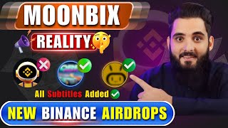 Moonbix Airdrop Reality! ||Two New Binance Airdrops || Backed By Binance Airdrops || Mr Rix