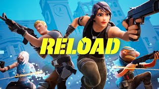 Playing Fortnite reload with viewers.