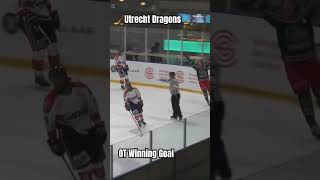 🏒 🐉 Eredivisie👿🏒 Utrecht Dragons OT winning goal against Nijmegen Devils