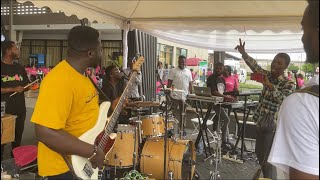 Hottest Live band Jam ever🔥🎸Exclusive Afro Jam with the band🔐Back to Back‼️Great sounds🎛️❤️🎧