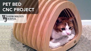 Cat Bed CNC Project | Freud Sponsored Project