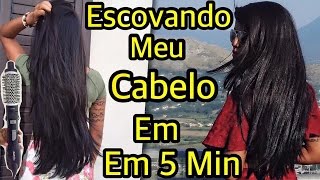 Como Escovo o meu Cabelo com a Escova Térmica | Rápido e Fácil