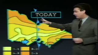 News - Weather Report with Rob Gell, Channel 9, Melbourne