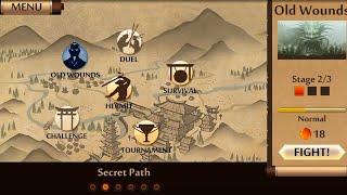 Shadow fight 2 Special Edition | Old Wounds | Sensei vs Harbinger | Secret Path |