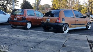 twingo y clio. Hermanitos europeos  #callesracing