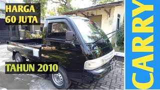 Harga Mobil Pickup Carry 1,5 Tahun 2010 Warna Hitam Bahan Bakar Bensin Mesin Injeksi I