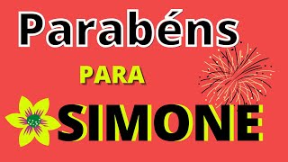 Feliz aniversário, Simone!