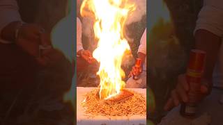 Burning 10000 matchsticks at once #experiments #fire #matchstick  #viralshorts#youtubeshorts