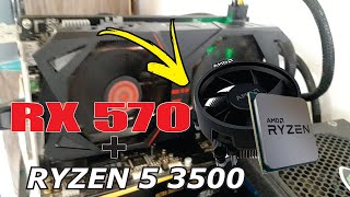 TESTE, CS GO - RYZEN 5 3500 / RX 570 4GB / 16GB RAM