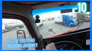 Can This Unprepared Rookie Truck Driver Brave the -10° Arctic Weather?