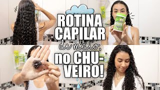 ROTINA CAPILAR DE MAIO | Dicas práticas lavando no CHUVEIRO!! | Ludmila Reis