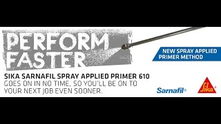 Sika Sarnafil: New Spray Applied Primer 610