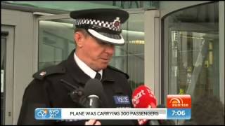 UK arrests over plane incident