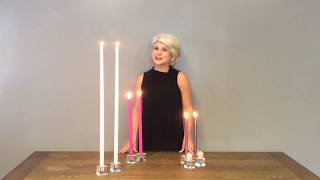 What height of candles to use?