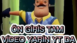 YARİN VİDEO YT DA TAM 20 BOLUM CEKİCEM  (helo neigbor :)