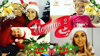 ME DEJAN SOLA PONIENDO EL ARBOL DE NAVIDAD ❄️ VLOGMAS CACHITOFAMILY DIA 2 ❄️