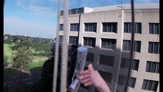 Technique of window cleaning