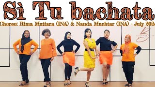 Sì Tu bachata - High Beginner - Choreo:Rima Mutiara (INA) & Nanda Muchtar (INA) - July 2024