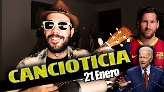 CANCIOTICIA 21 ENERO || Alcoyano, Joe Biden, vacunas... || El Niño del Ukelele