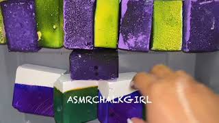 Dyed Blocks Gym Chalk Crush || Edit Compilation || Oddly Satisfying || ASMR Astha02