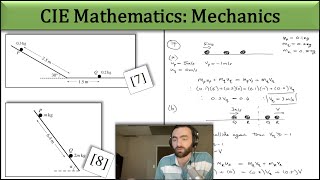 Exam Hack | CIE A-Level Maths | Mechanics | Momentum Question