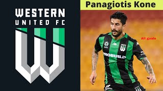 Panagiotis Kone - All 2 Goals Western United