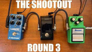 The Shootout, Round 3 - Ibanez Tube Screamer & TC Electronic Delay