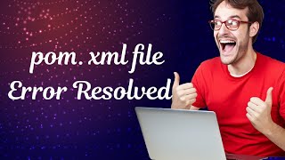 pom. xml error at line number 1 and line number 2 Resolved