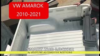 Smart Tub Locker in Amarok Navara Hilux Ranger Triton Colorado Installed video