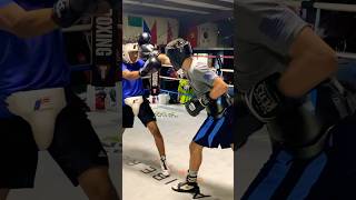 SPARRING AT THE BOXING GYM!!!