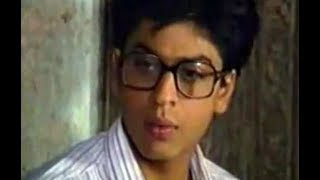 shahrukh khan rarest first ever acting in his life