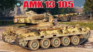 AMX 13 105 карта Химмельсдорф, Колобанов, Пул, Фадин. WoT 1.9.0. 2К VIDEO.