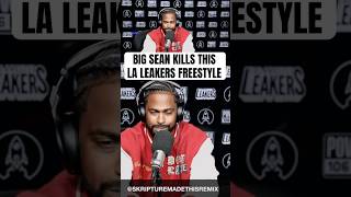 BIG SEAN goes CRAZY on LA Leakers! (REMIX)