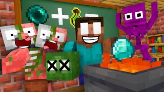 Monster School : POOR BABY BREWING MONSTERS CHALLENGE - Minecraft Animation