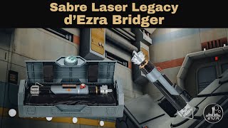 Revue du sabre laser legacy d'Ezra Bridger