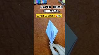 Paper Super Loudest Bomb tutorial #41 #shorts #paperbomb #papercanon #shortsfeed #ytshorts