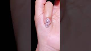 Leave and Branches on Nails Tutorial: Easy Step-by-Step Guide #shorts #foryou #nailsdesign