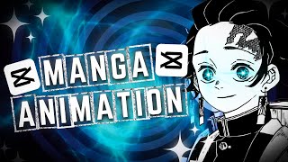 Manga Animation Tutorial Advance level | Capcut | #manga  #animations