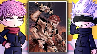 Jujutsu Kaisen React To Villains // Gacha React