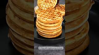 Quick Waffle Recipe | Breakfast with Raw Himalayas #ytshorts