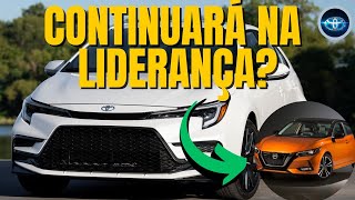 TOYOTA COROLLA 2024 CONSEGUIRÁ MANTER A LIDERANÇA? NISSAN SENTRA 2024 VEM COMPETITIVO! TECNOCAR