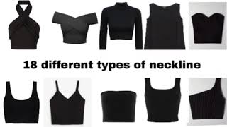 18 different types of necklines|| neckline ideas || Types of neck designs || for you dresses.