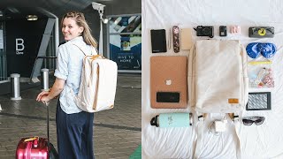 What's in my Carry On Bag ✈️ The Best Travel Backpack!